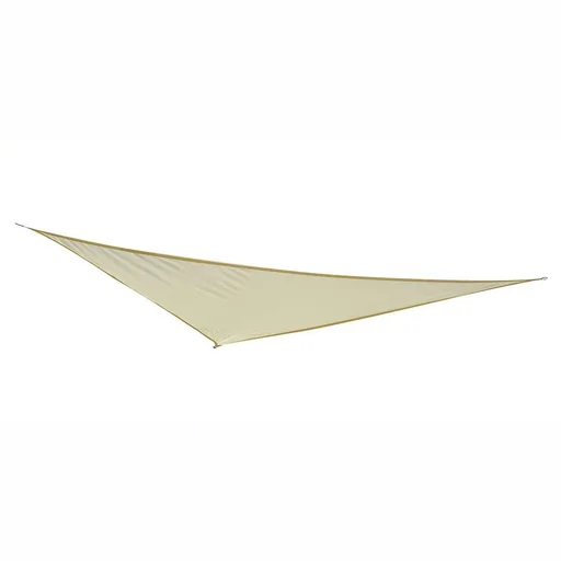 "Sonnensegel Dreiecke Cream 5x5x5 m Polyester - wasserabweisend image"
