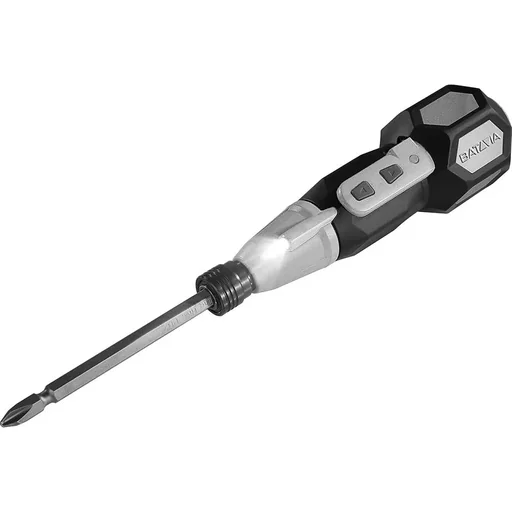 "KOMPAKTER GRIFF 3,6V LI-ION SCHRAUBENDREHER MIT LED-LAMPE UND USB-LADEKABEL image"