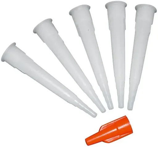 "Ersatz Kartuschenspitzen mit Verschluß - 5 Stück image"