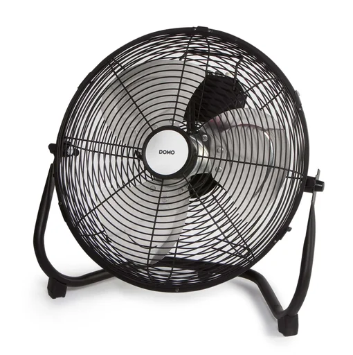 "Bodenventilator aus Metall, 35 cm Ø, schwarz image"