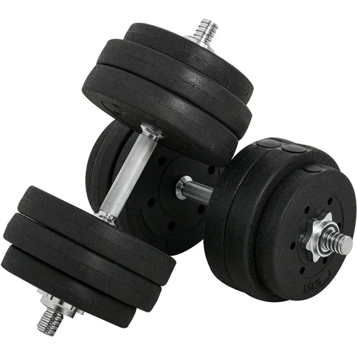 "Kurzhantel Set 30 kg schwarz image"
