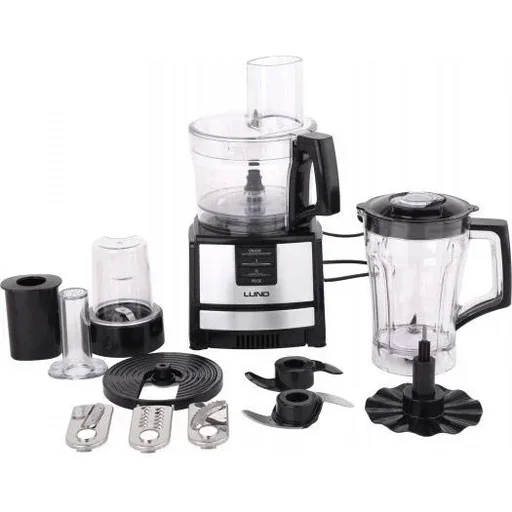 "Küchenmaschine 8-in-1 - Mixer/Mixer - 550 W - Edelstahl image"