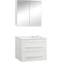 Badezimmermöbel Style 60cm richtig - Mat Weiss
