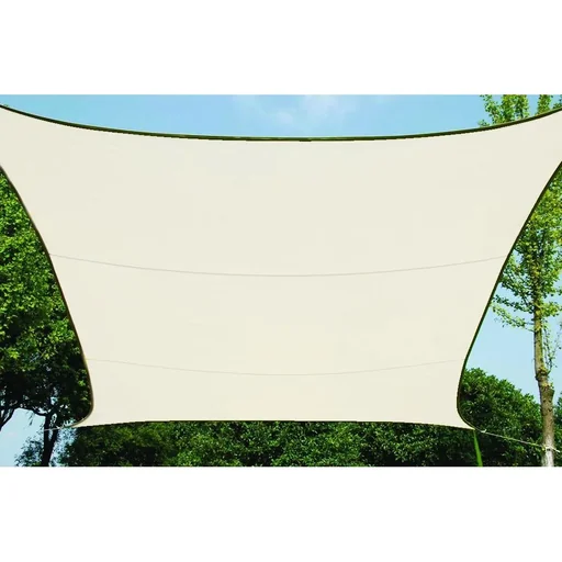 "sonnensegel - rechteckig - 2 x 3 m - cremeweiß image"