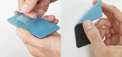 "Vakuum Pad, Klett und Velour image"