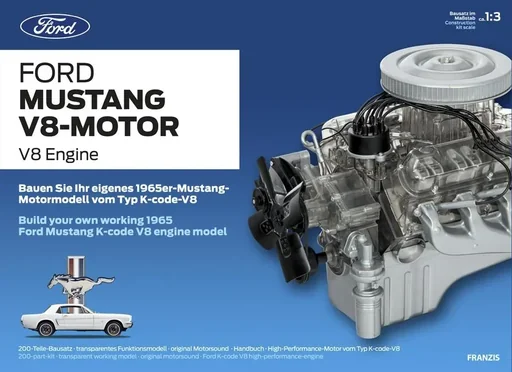 "Bausatz Ford Mustang V8-Motor image"