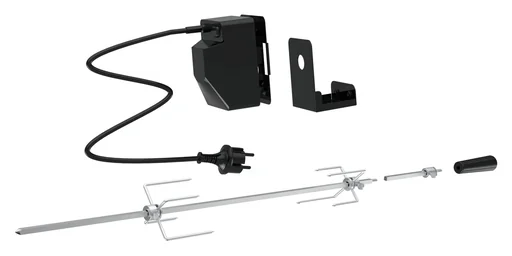 "Universal-Grillspieß Set, Netzbetrieb - passend für tepro Wellington 3135, Calverton 3147, Keansburg 3149 image"