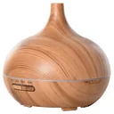 Aroma Diffuser Luftbefeuchter mit 7 Farben LED Lichter für Zuhause Büro Schlafzimmer Ätherische Öle 400 ml Natur