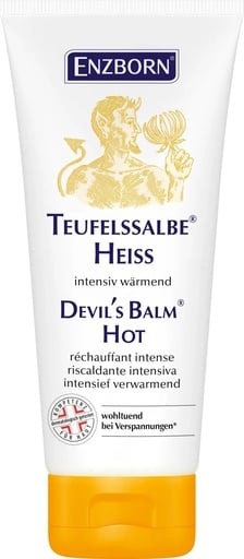 "ENZBORN Teufelssalbe Heiß – wärmendes Pflege-Gel mit Teufelskralle & Brennnessel, 100 ml Tube image"