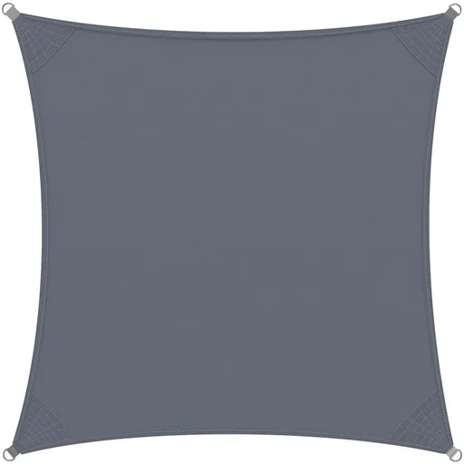 "Sonnensegel Oxford Quadrat - Anthrazit - 3x3m image"