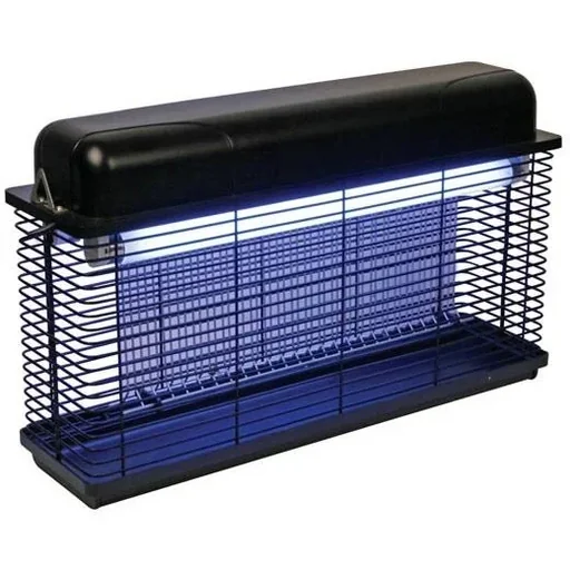 "Elektrischer Insektenvernichter - Fliegenlampe - Außenbereich - 2 x 10W - 360° - 100m² image"