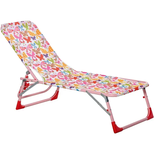"Kinder Gartenliege klappbar image"
