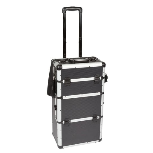 "ALU-TROLLEY - 370 x 270 x 670 mm - BLACK image"