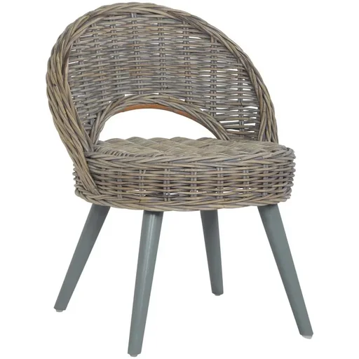 "Sessel cubu rattan grau image"