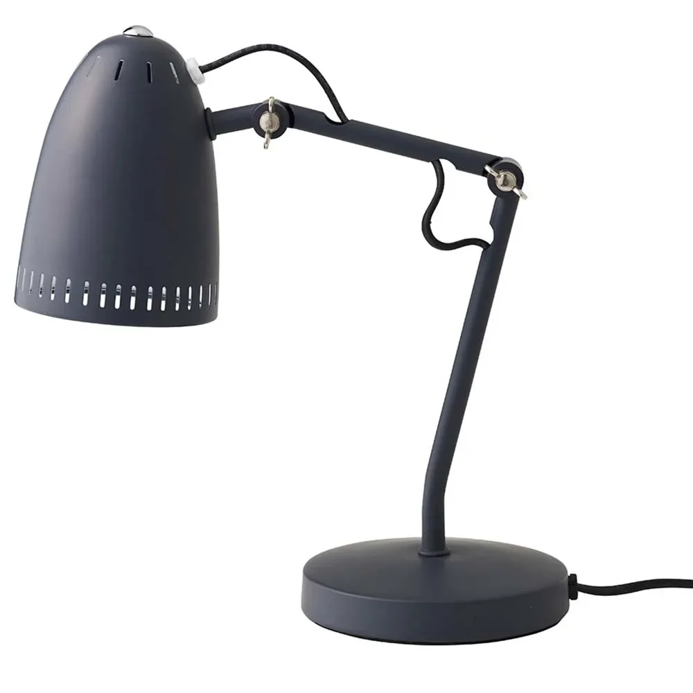 Superliving Schreibtischlampe 'Dynamo 345' matt schwarz