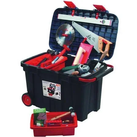 "TAYG - WERKZEUGKOFFER - MIT ROLLEN - 775 x 472 x 493 mm - MIT ABLAGEFACH image"