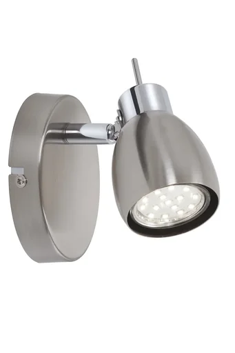 "LED Spot Wandleuchte, 3 Watt, GU10, matt-nickel image"