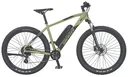Unisex E-Bike MTB 27,5 Zoll, Rahmengröße 48 cm, 8-Gang Kettenschaltung, olivgrün matt, GRAVELER 22.ESM.20
