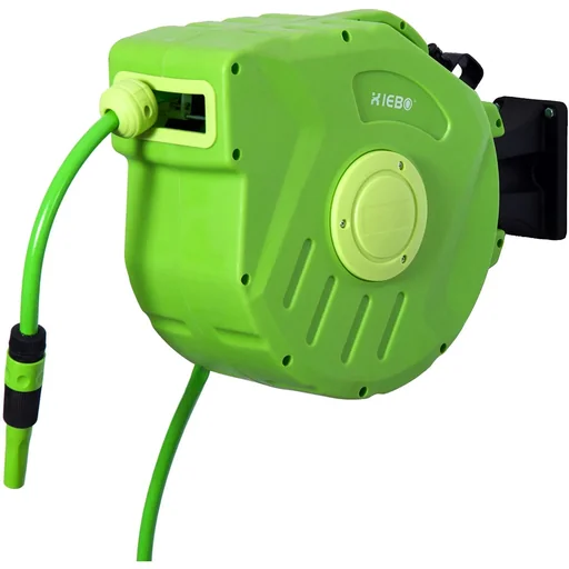 "DURHAND® Schlauchtrommel Schlauchaufroller Grün L45 x B21 x H35,5cm image"