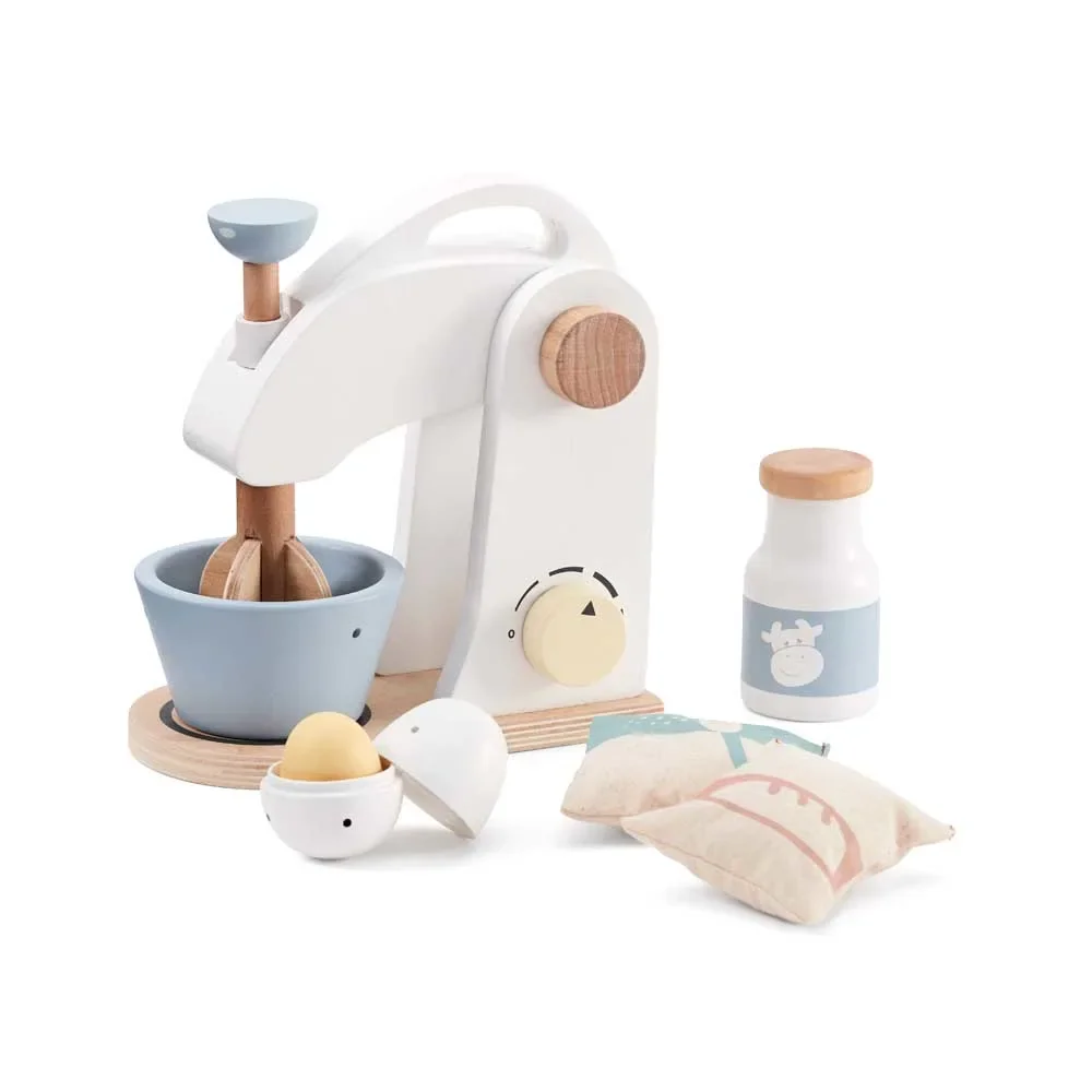 "Kids Concept Spiel Mixer aus Holz mit Zubehör image"