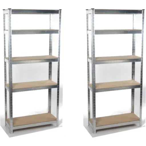 "2x Lagerregal 5 Böden 172 x 75 x 30cm image"