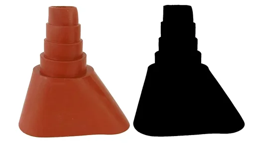 "Gummitülle für Satmast universal 30-60 mm, schwarz image"