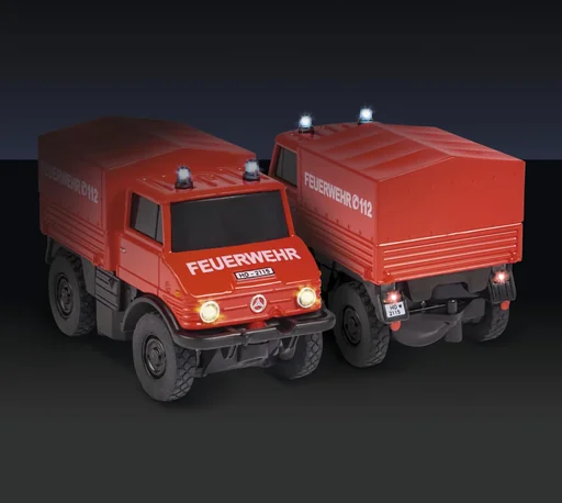 "Fahrzeug MB Unimog U406 Feuerwehr 2.4 G 100 % 1:87 image"