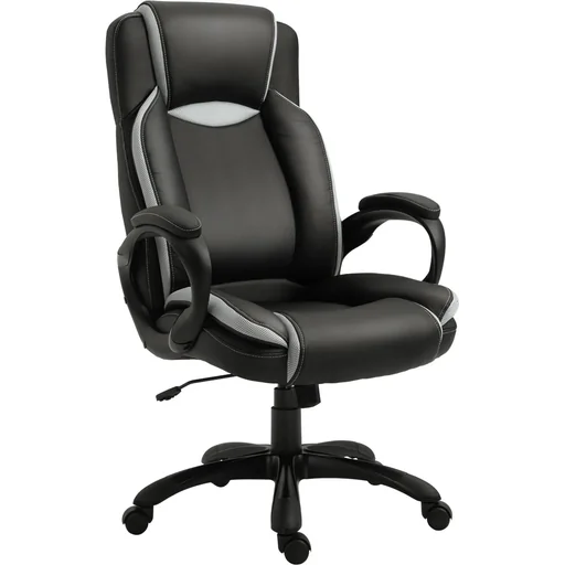 "Drehstuhl, schwarz, weiß image"