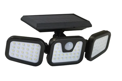 Solar LED-Wandleuchte mit Bewegungsmelder