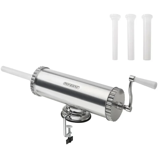 Wurstfüller - Vertikal - inkl. 4 Aufsätze - 2,5kg Fassungsvermögen