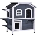 Katzenhaus mit 2 Etagen