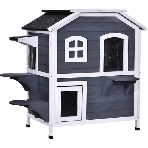 "Katzenhaus mit 2 Etagen image"