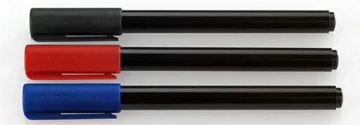 "Universal-Marker, Stifte, Rot, Blau, Schwarz, 3-teilig image"