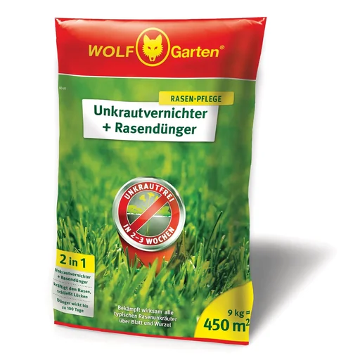 "2in1 Unkrautvernichter plus Rasendünger SQ450 image"