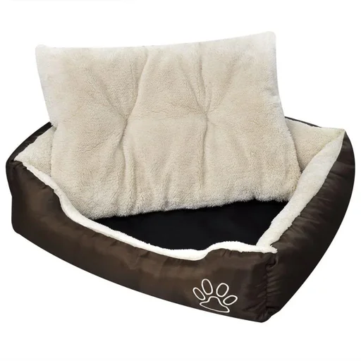 "Hundebett mit Kopfkissen M image"