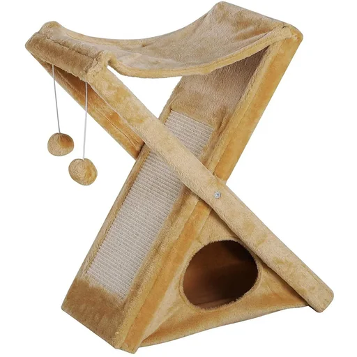 "Katzenturm mit Höhle und Hängematte image"