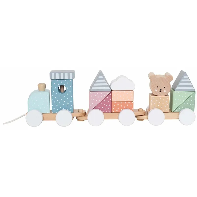 "Jabadabado Spielzeug, Holzspielzeug, Holzeisenbahn, Bauklötze - Teddy image"