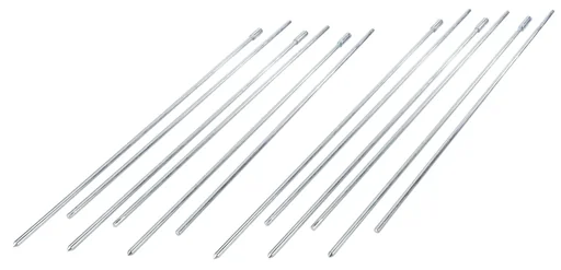 "Pflanzstäbe 6 Stück massiv verzinkt image"