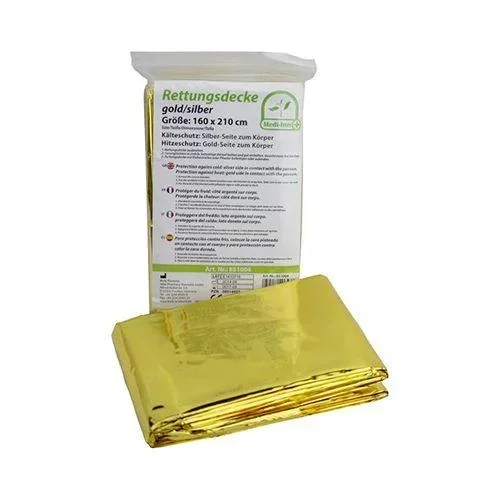 "Rettungsdecke 210 cm x 160 cm image"