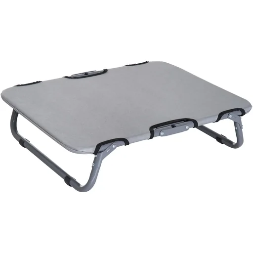 "Hundeliege Hundebett Katzenbett Schlafplatz faltbar grau L59 x B46 x H15 cm image"
