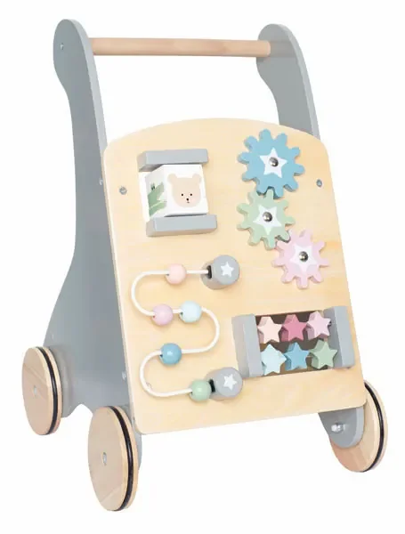 "Jabadabado Holzspielzeug, Lauflernwagen - Teddy image"