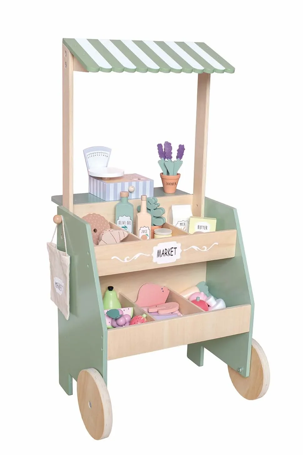"Jabadabado Spielzeug, Kindermarktstand, 40 x 79 x 40 cm image"