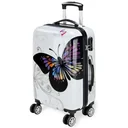 Hartschalenkoffer Butterfly XL aus Polycarbonat 89L 75x49x29cm