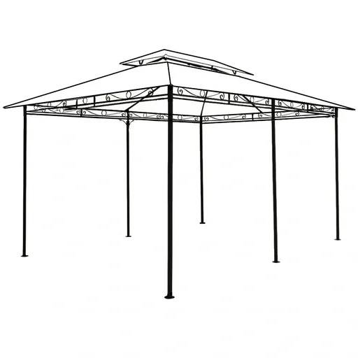 "Rahmenpavillon Topas Metall 3 x 4m image"