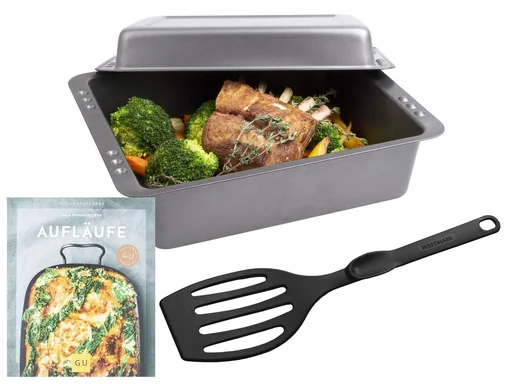 "Kombi-Bräterset Easy Oven, 4-tlg. inklusive Pfannenwender und Rezeptbuch image"