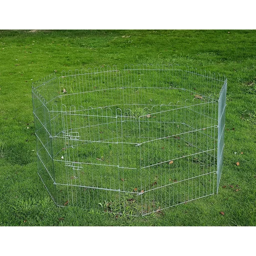 "Freilaufgehege Welpenauslauf Welpenzaun Laufstall 8-teilig Maße: 63x60cm image"