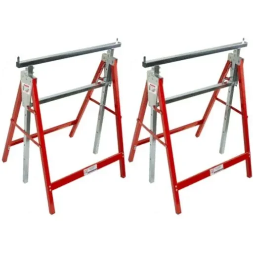 "2x Teleskopbock KB1300A - 150kg - 58x58x130 cm image"