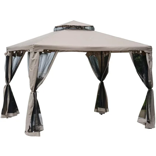 "Gartenpavillon mit Moskitonetz image"