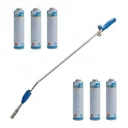 CFH PZ9000 Gasbrenner / Unkrautbrenner mit 6 Gasflaschen