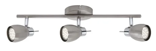 "LED Deckenleuchte, 9 Watt, GU10, matt-nickel image"